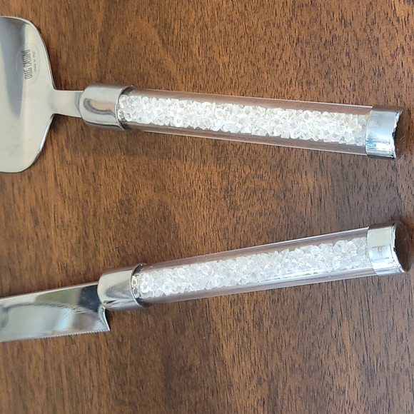 Oleg Cassini Cake knife & Server - Picture 3 of 11